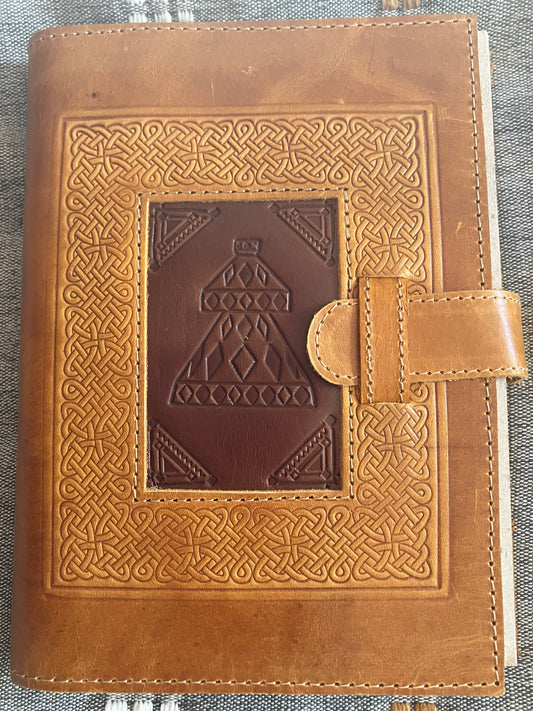 My Felek Leather Journal- Carmel